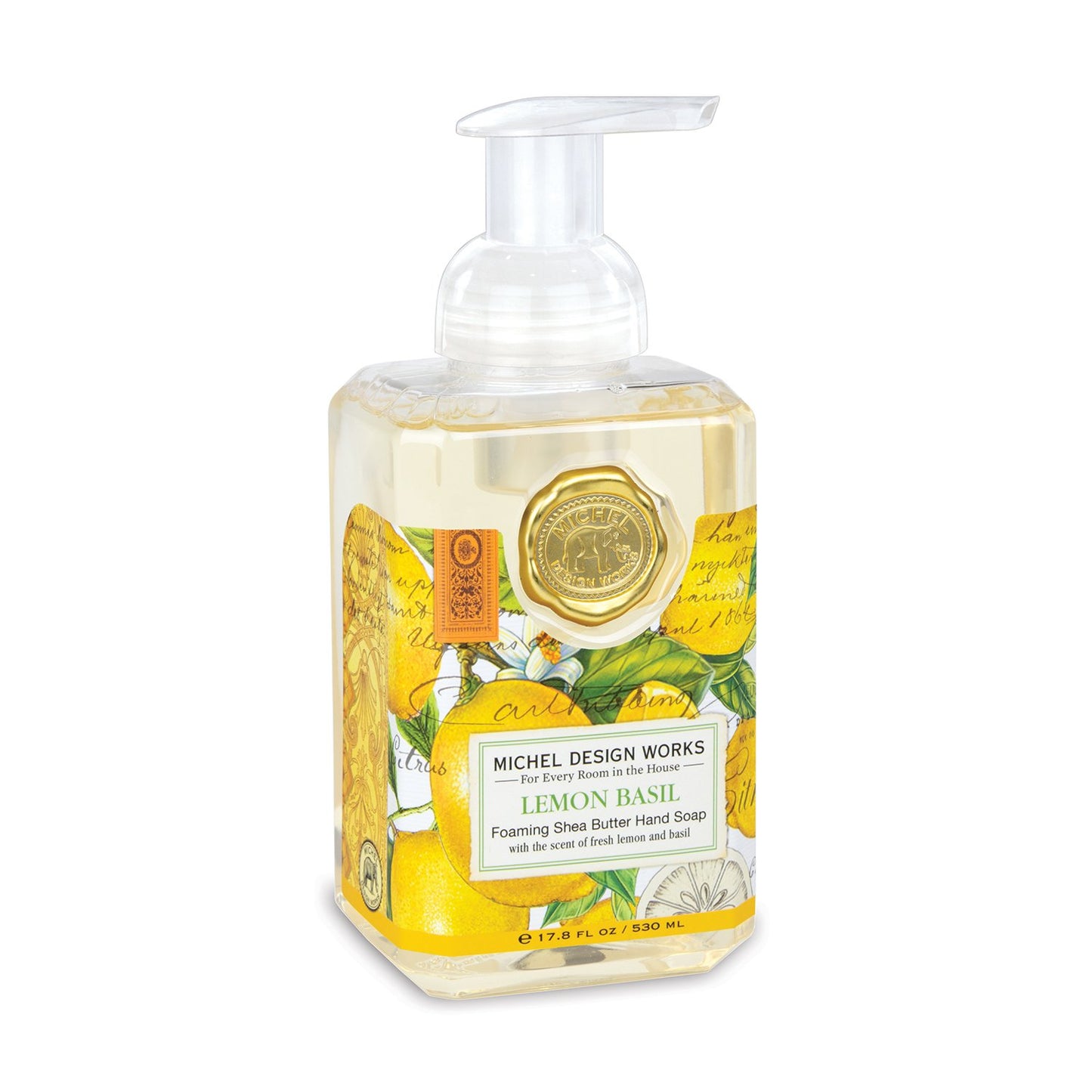 Michel Design Works Lemon Basil Foaming Hand Soap - Joshua & Company