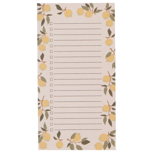 Leave it Lemons Magnetic Notepad