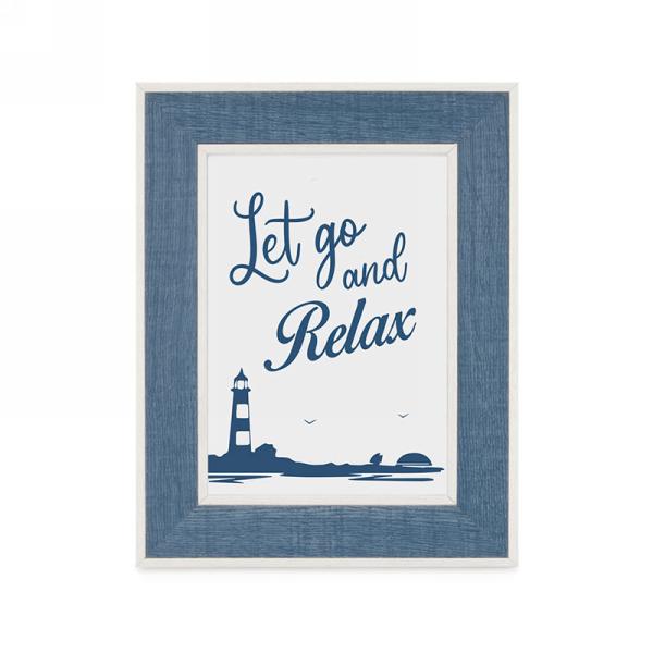 Let Go and Relax Frame 5" x 7"