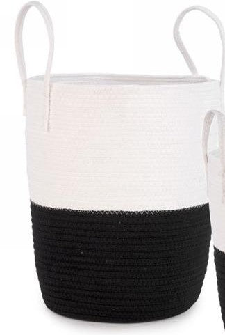 Black and White Baskets