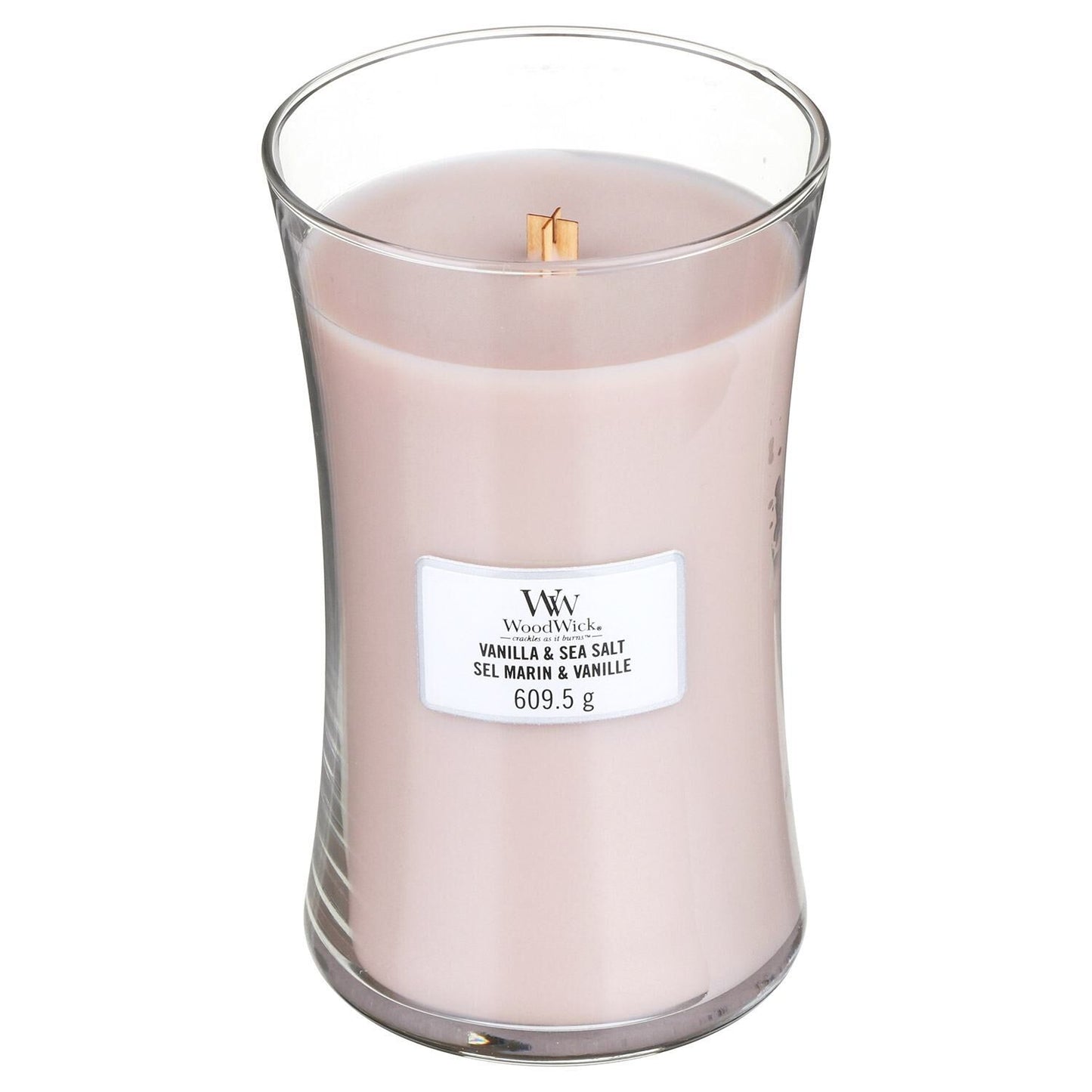 WoodWick Candles - Vanilla & Sea Salt