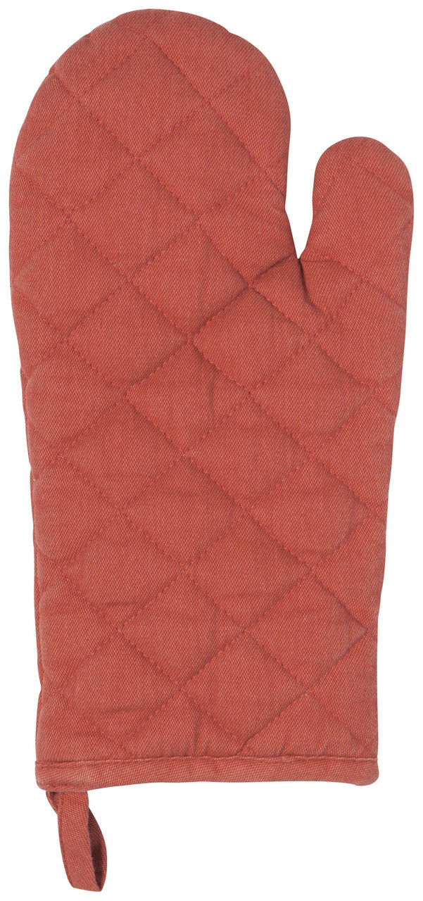 Heirloom Oven Mitt Pair - Clay