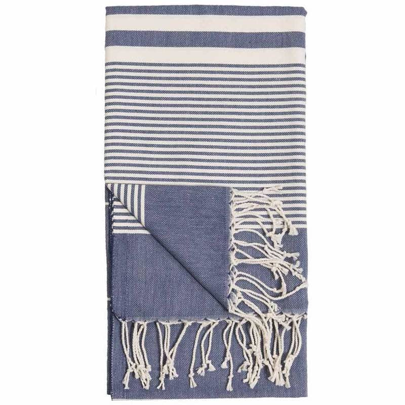 Turkish Towel Harem - Denim