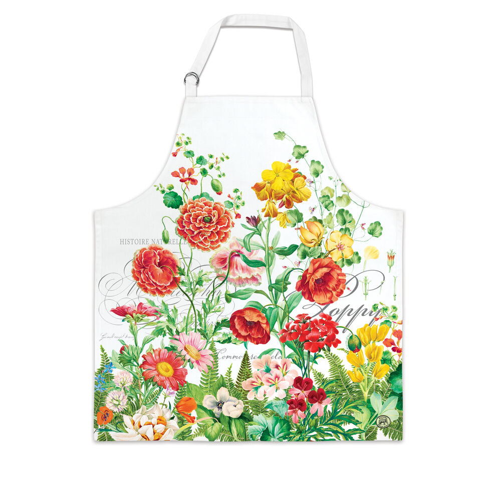 Michel Design Works Poppies and Posies Apron