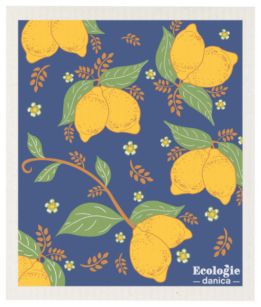 Provencal Lemons Swedish Towel