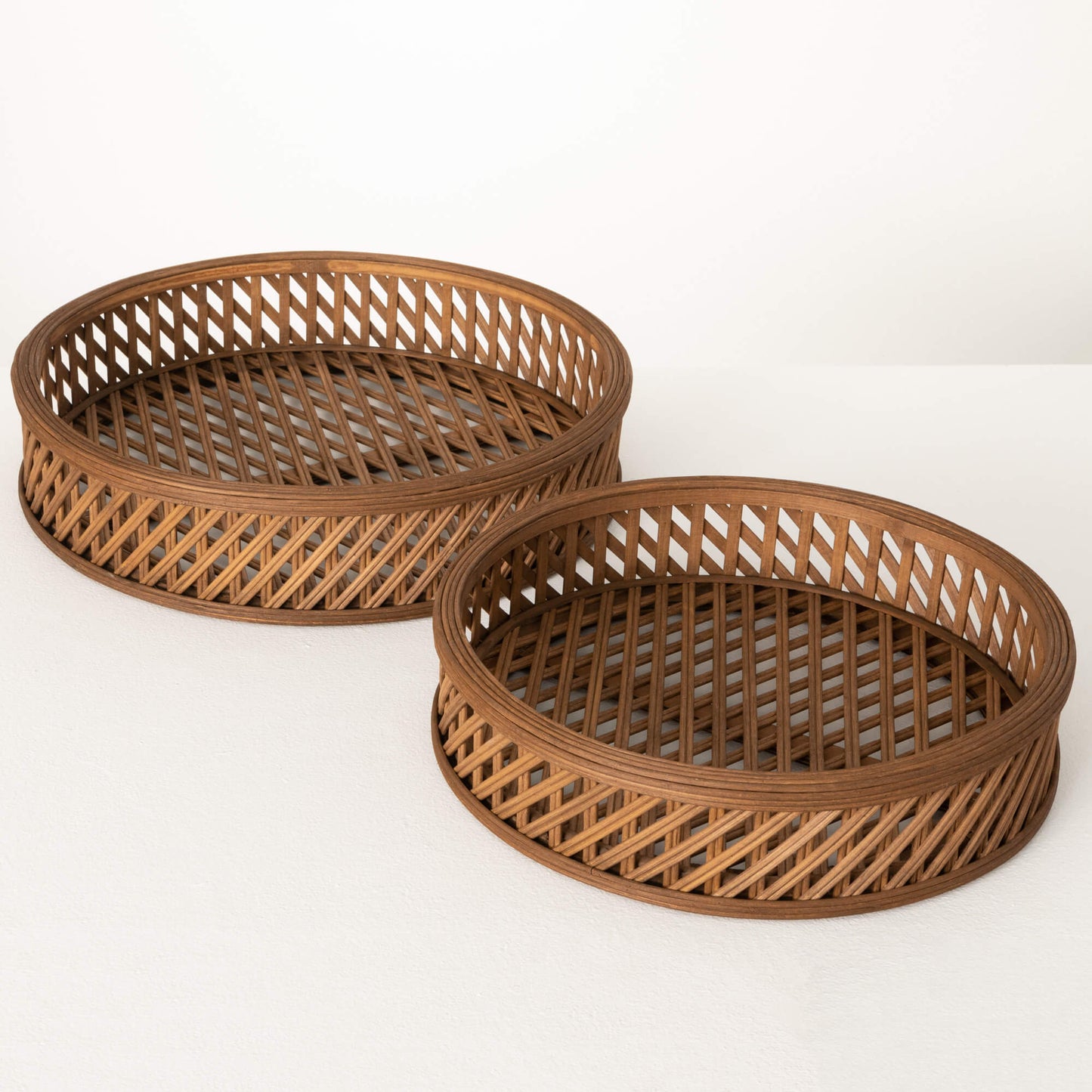 Bamboo Woven Tray (2 Sizes)