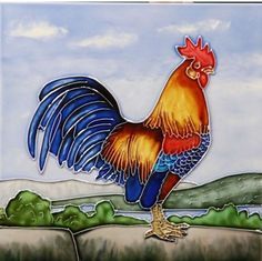 Cockerel Tile/Trivet