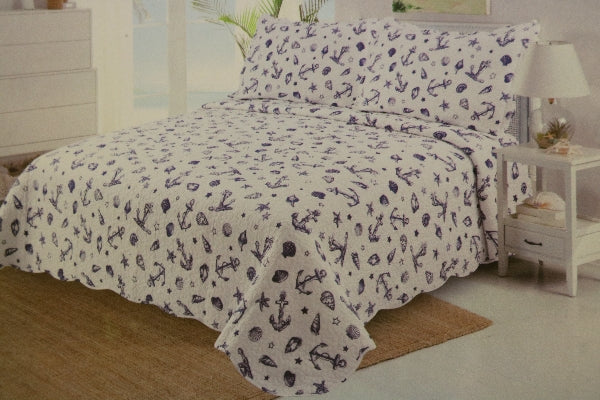 Seashell Quilt Set