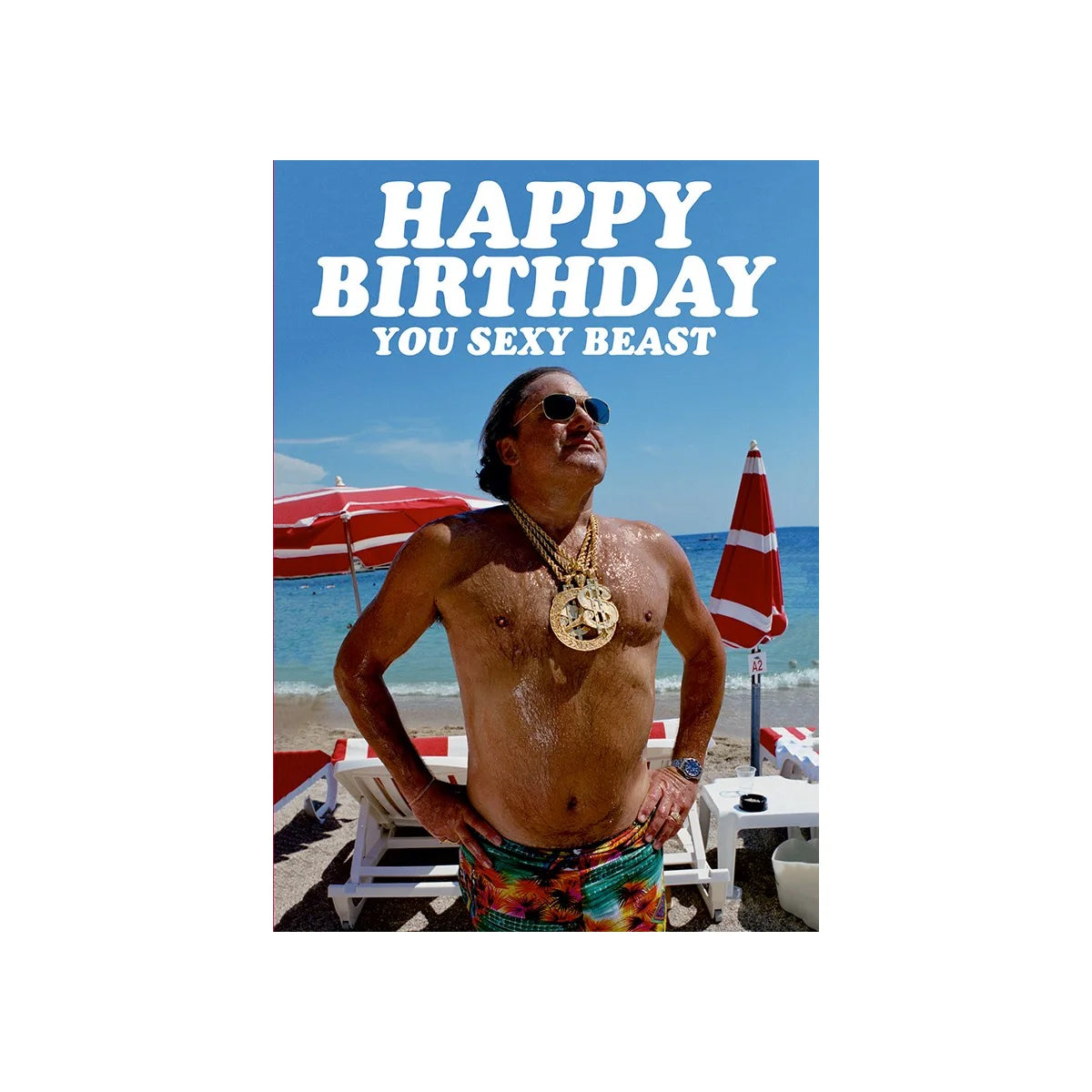 Sexy Beast! - Birthday Card