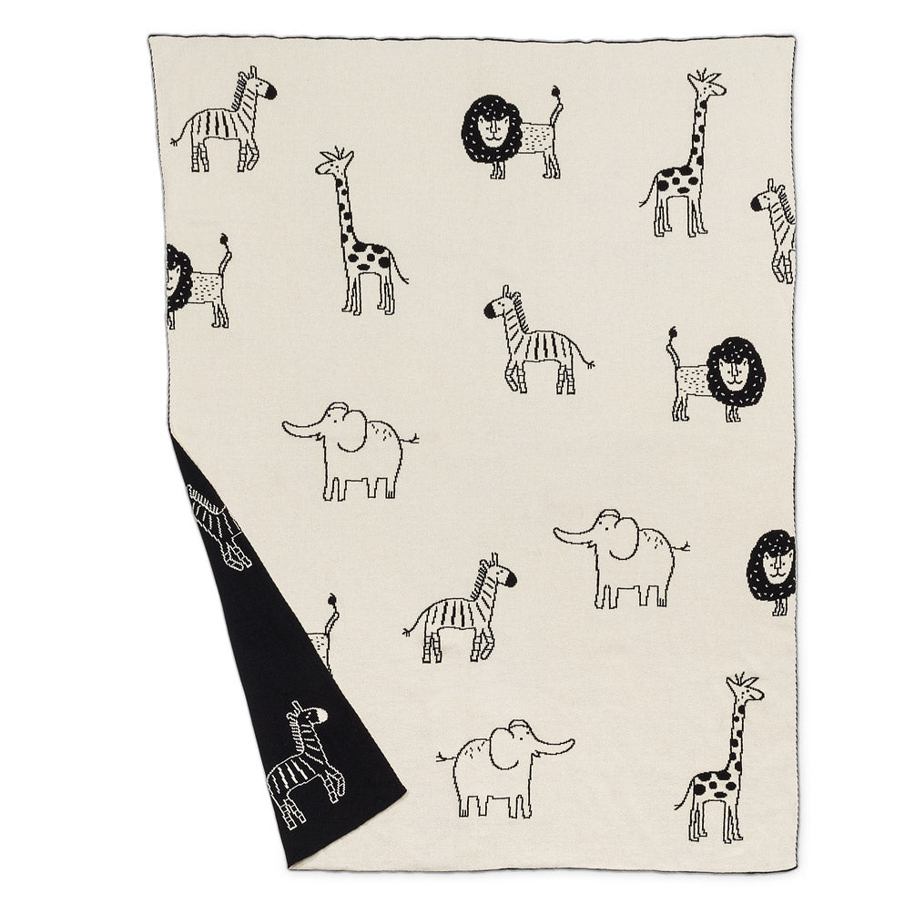 Jungle Safari Throw Blanket