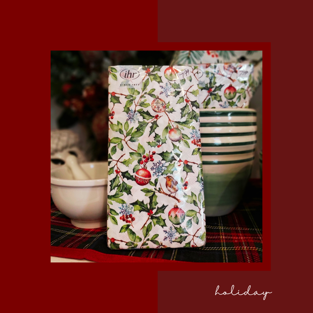 Holiday Napkins & Cards