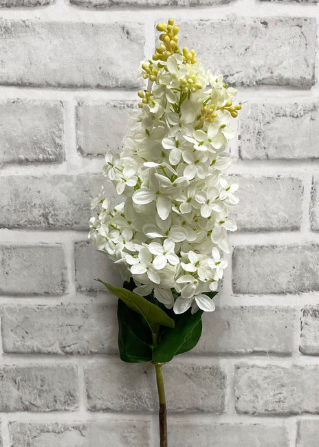 White Lilac Spray 32"