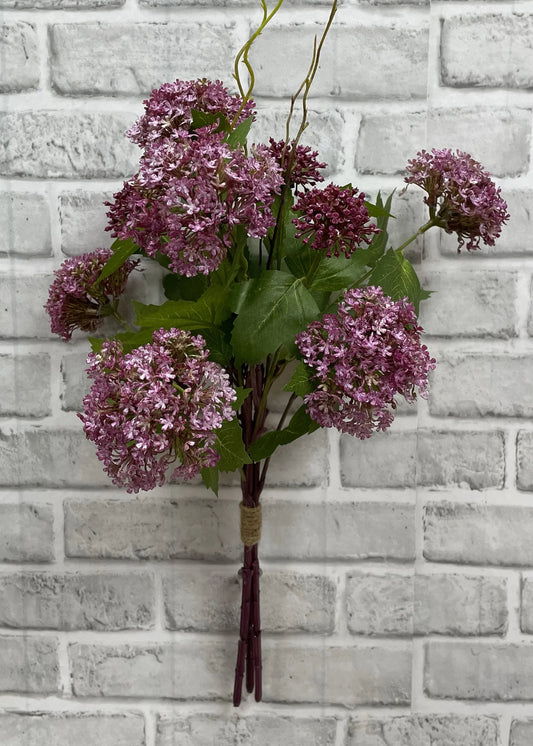 Mauve Snowball Bundle 25"
