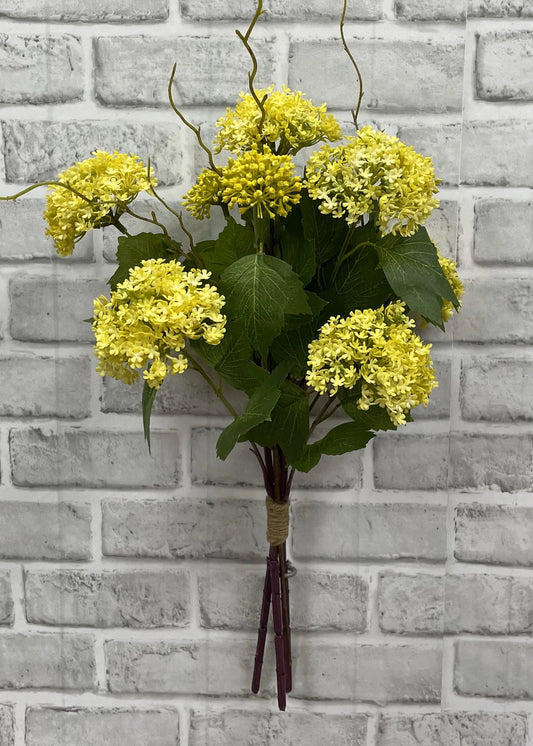 Yellow Snowball Bundle 25"