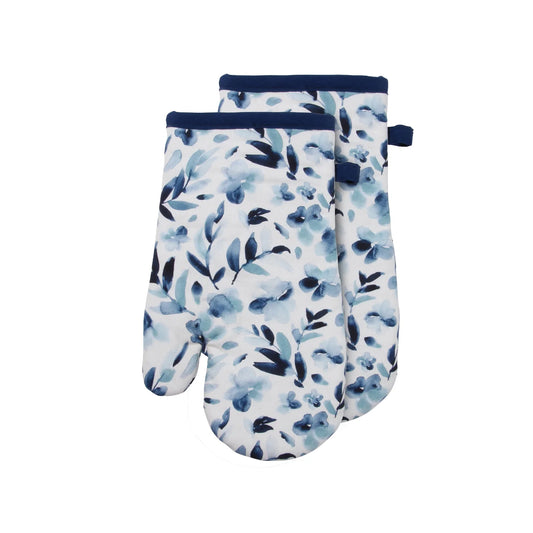 Watercolour Oven Mitt S/2