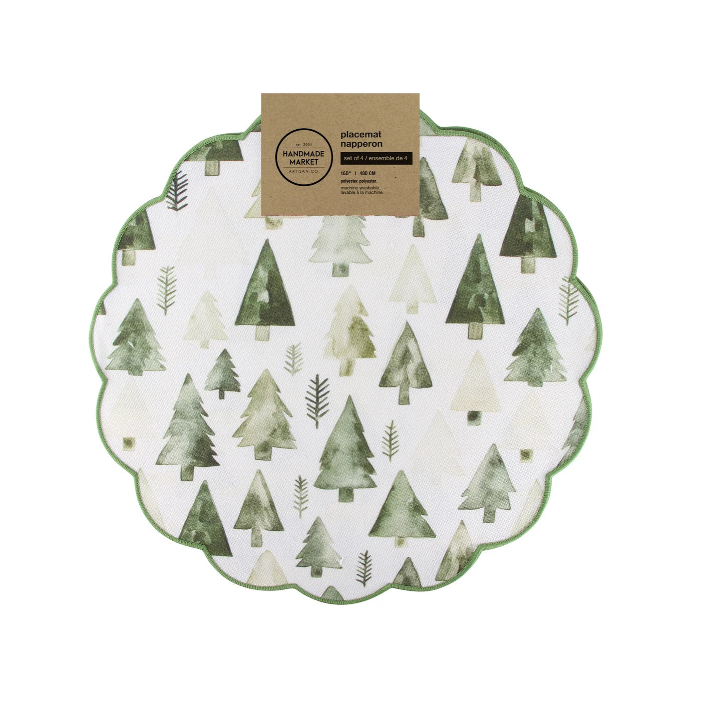 Winter Forest Placemat S/4