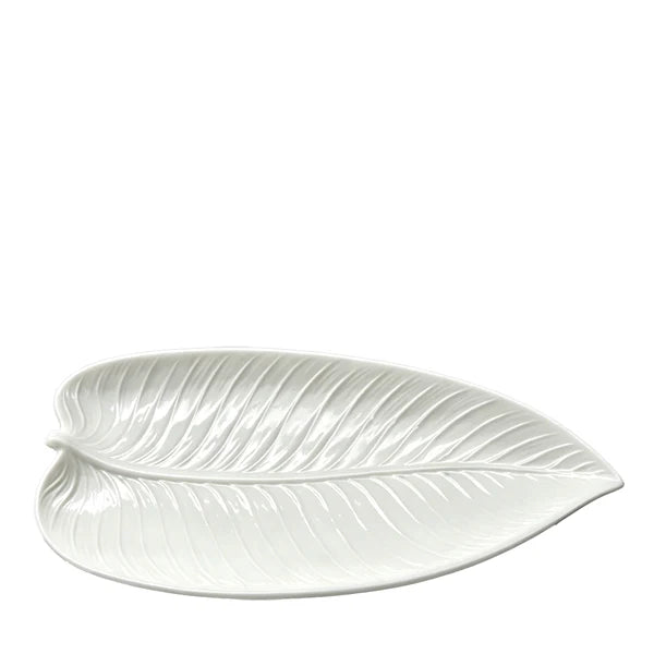 White Foglia Platter (Assorted Sizes)