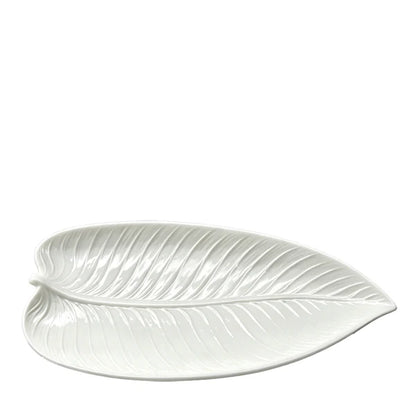 White Foglia Platter (Assorted Sizes)