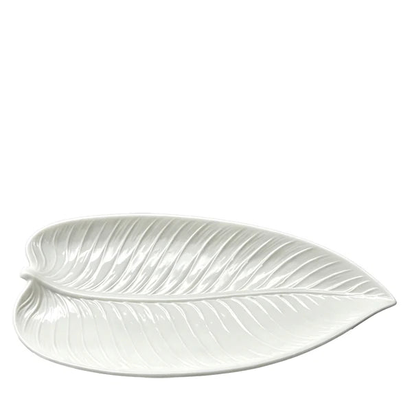 White Foglia Platter (Assorted Sizes)