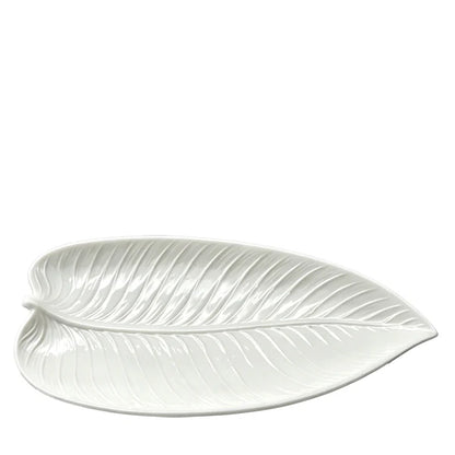 White Foglia Platter (Assorted Sizes)