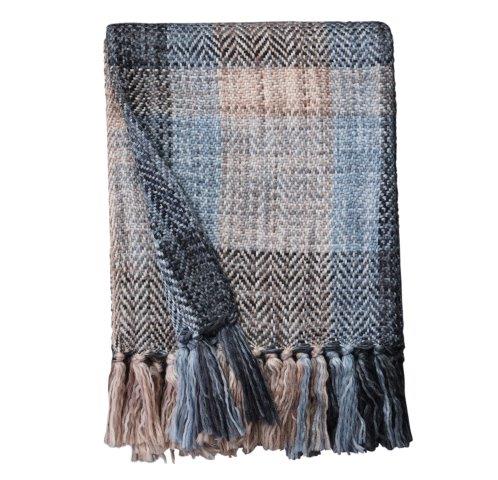 Blue Throw Blanket