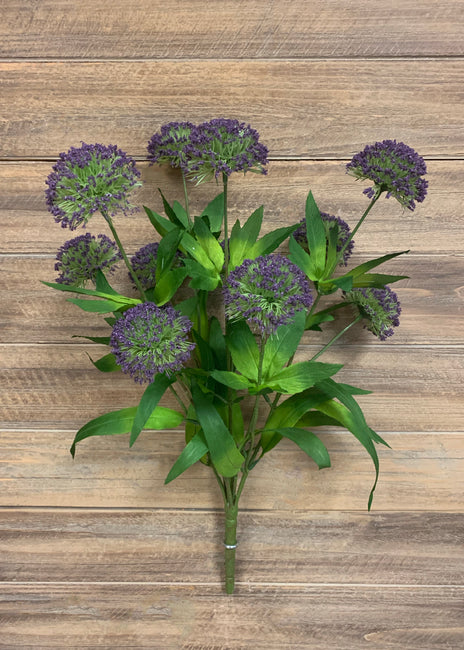 Purple Allium Spray 20"