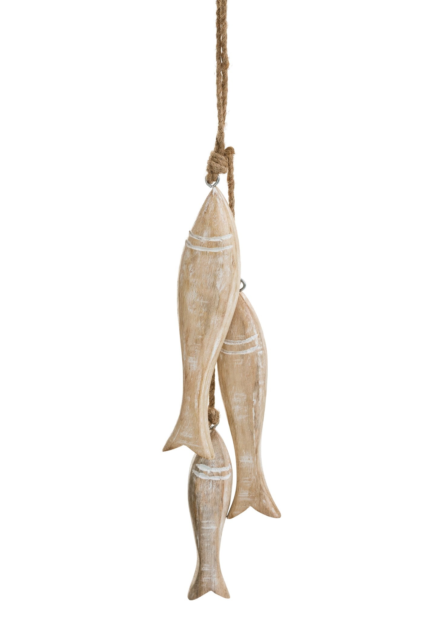 Distressed Wood Bunch of Fish - Joshua & Company