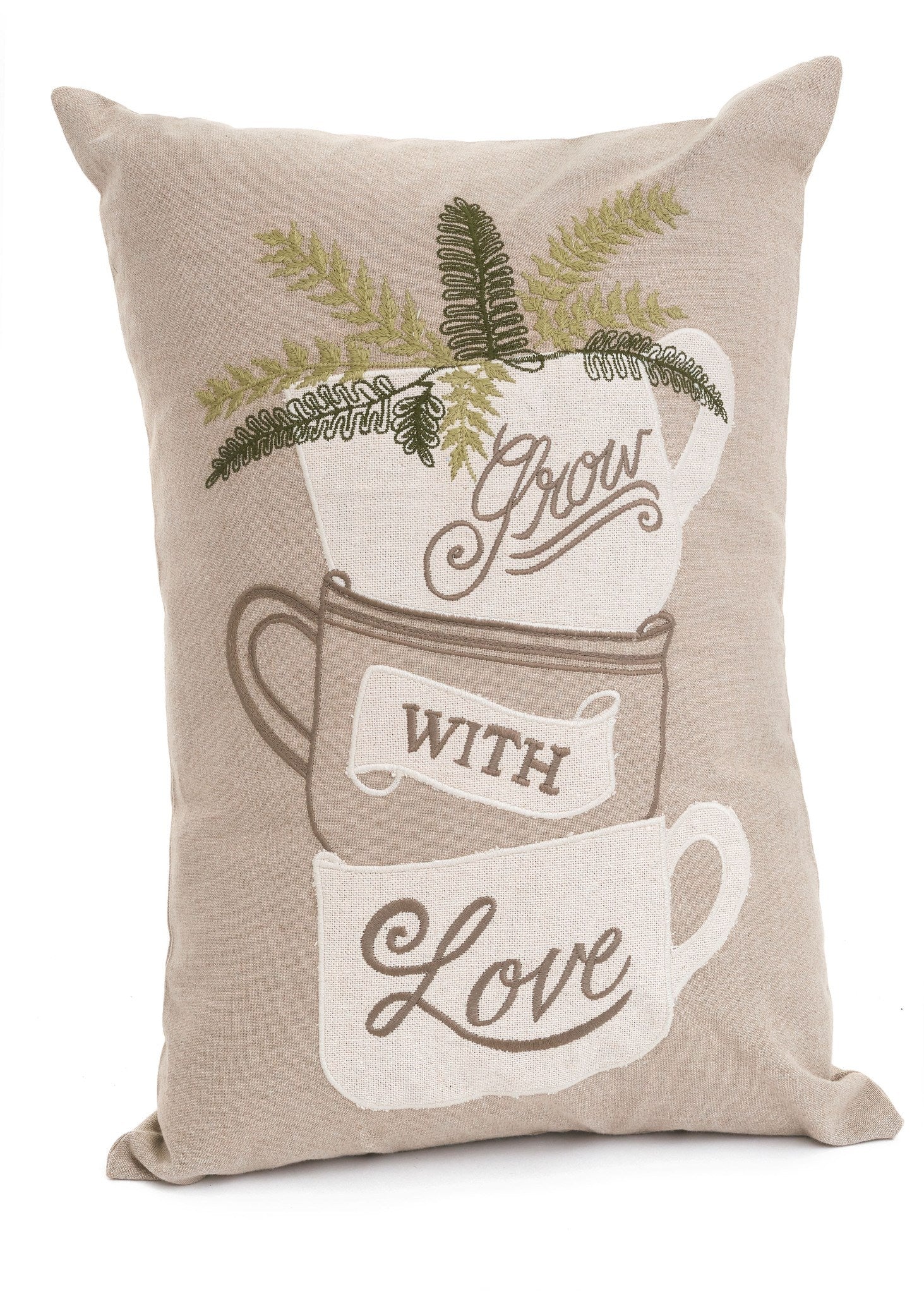 Grow with Love Rectangle Cushion - Joshua & Company