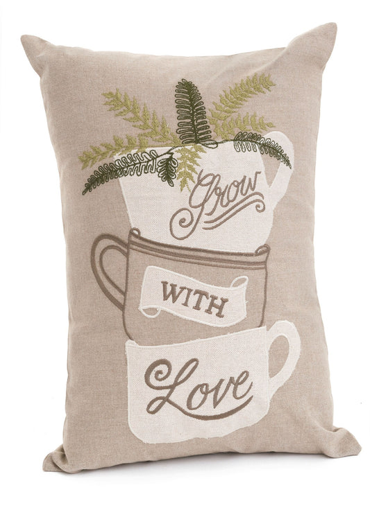 Grow with Love Rectangle Cushion