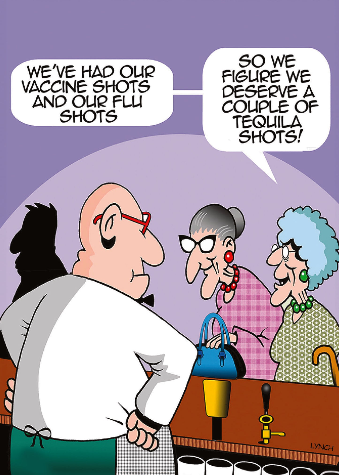 Birthday Card - Flu Shot - Joshua & Company