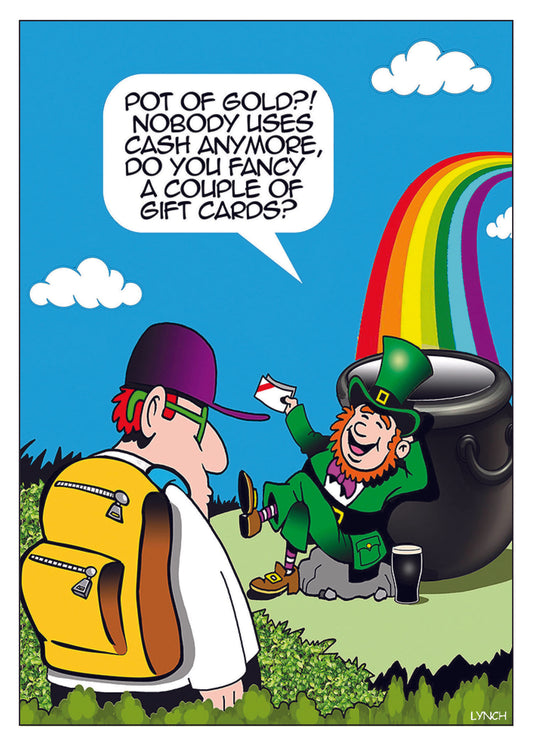 Birthday Card - No Leprechaun