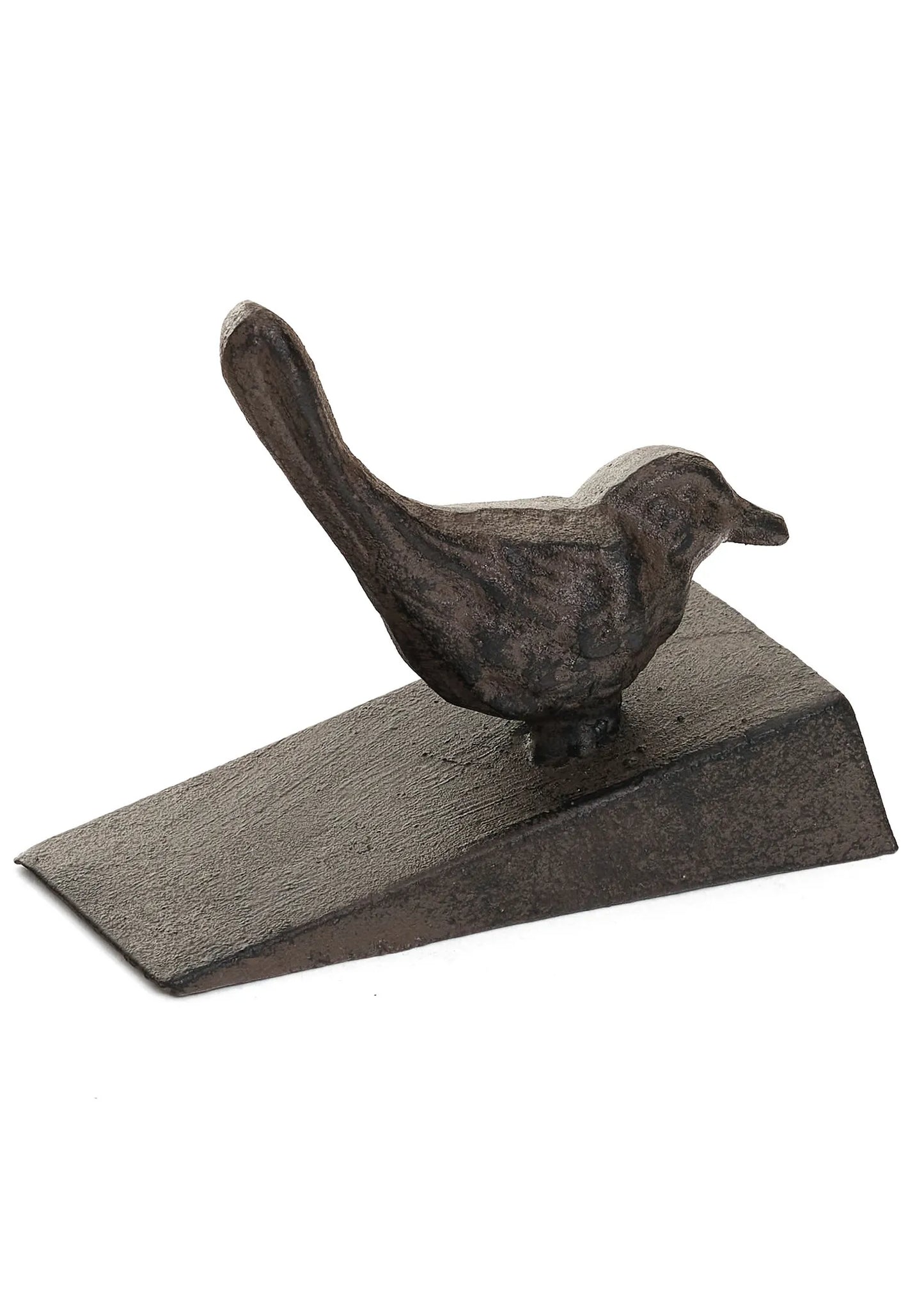 Bird Door Stopper Iron Brown - Joshua & Company