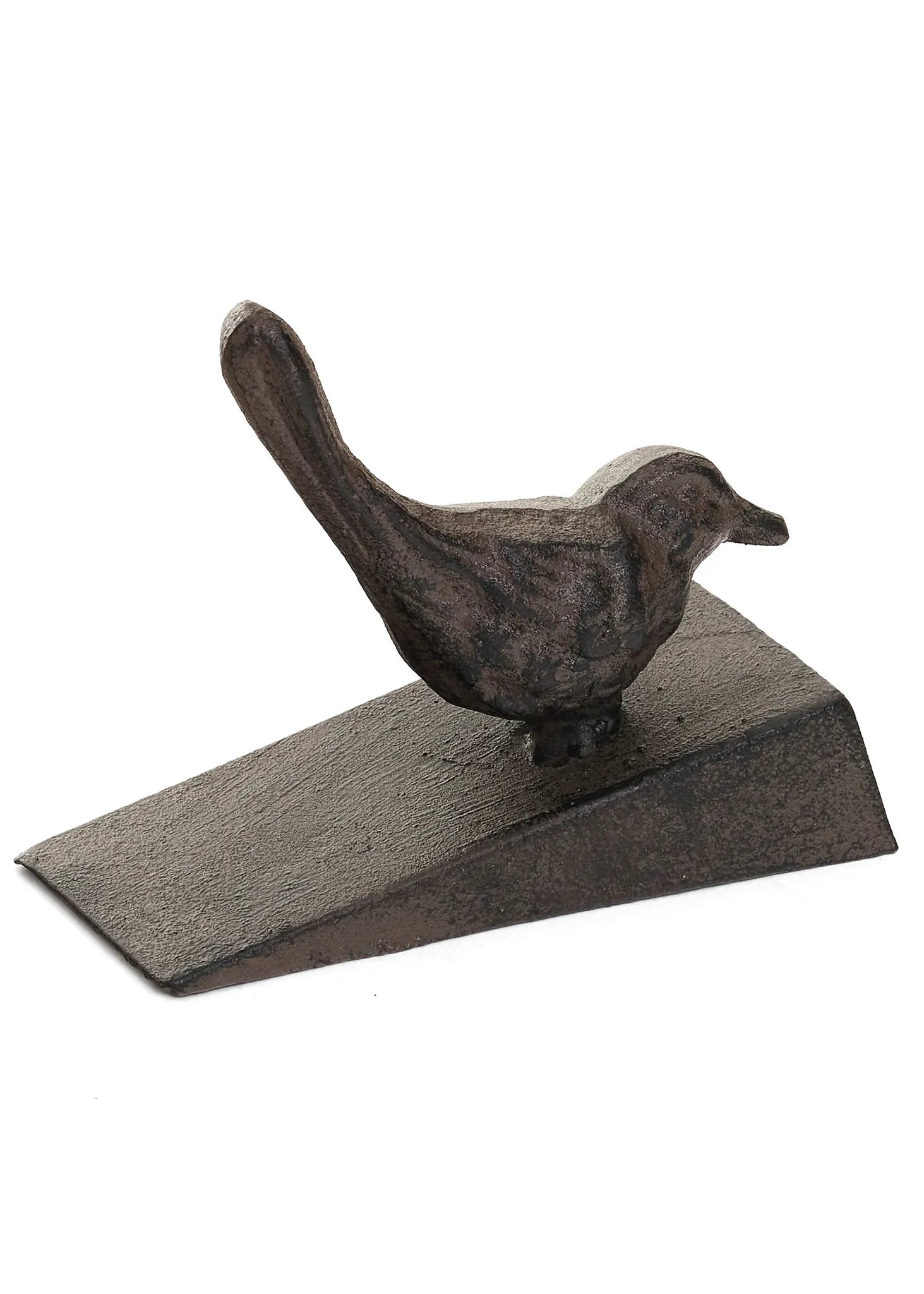 Bird Door Stopper Iron Brown - Joshua & Company
