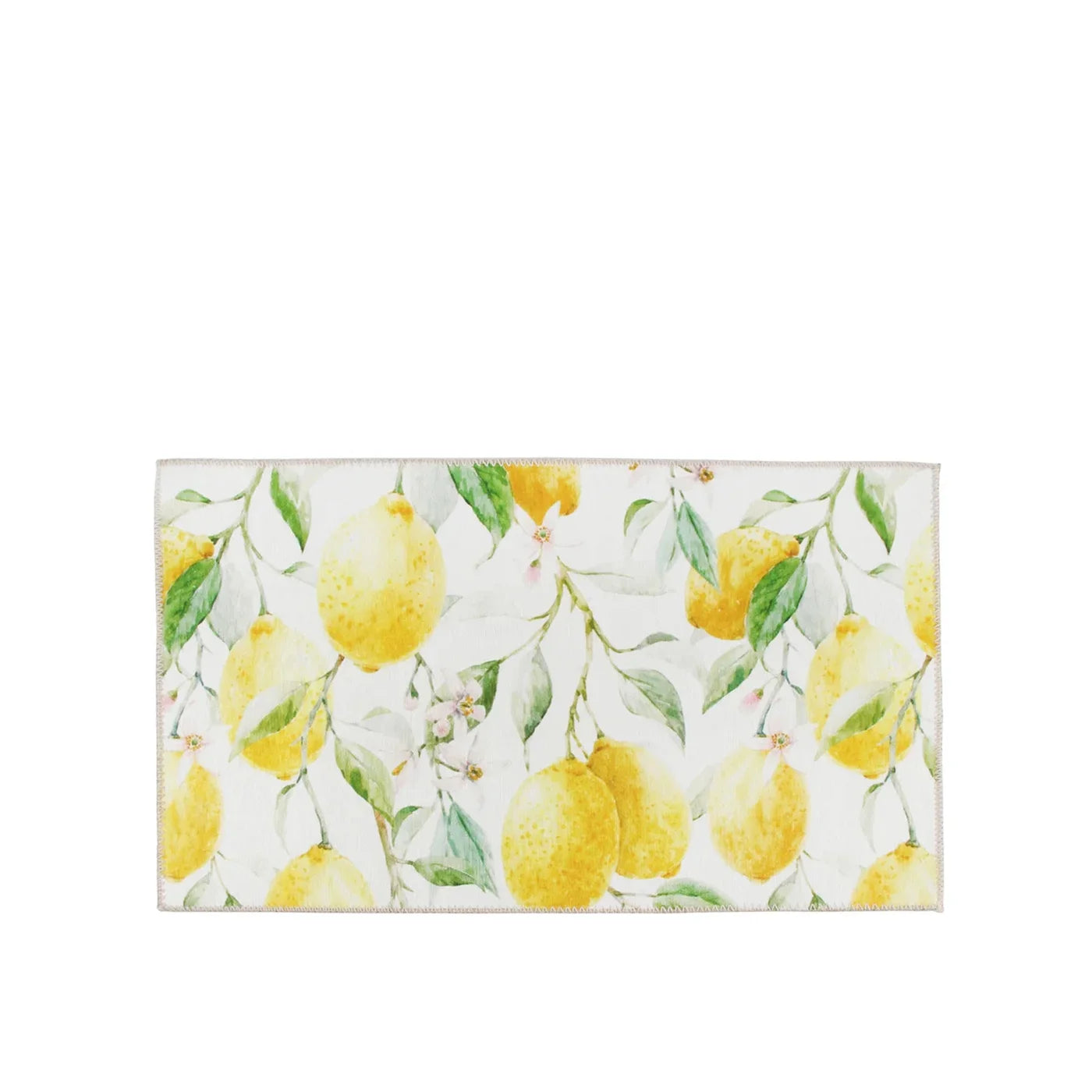 Fresh Lemon Washable Accent Mat- Assorted Sizes