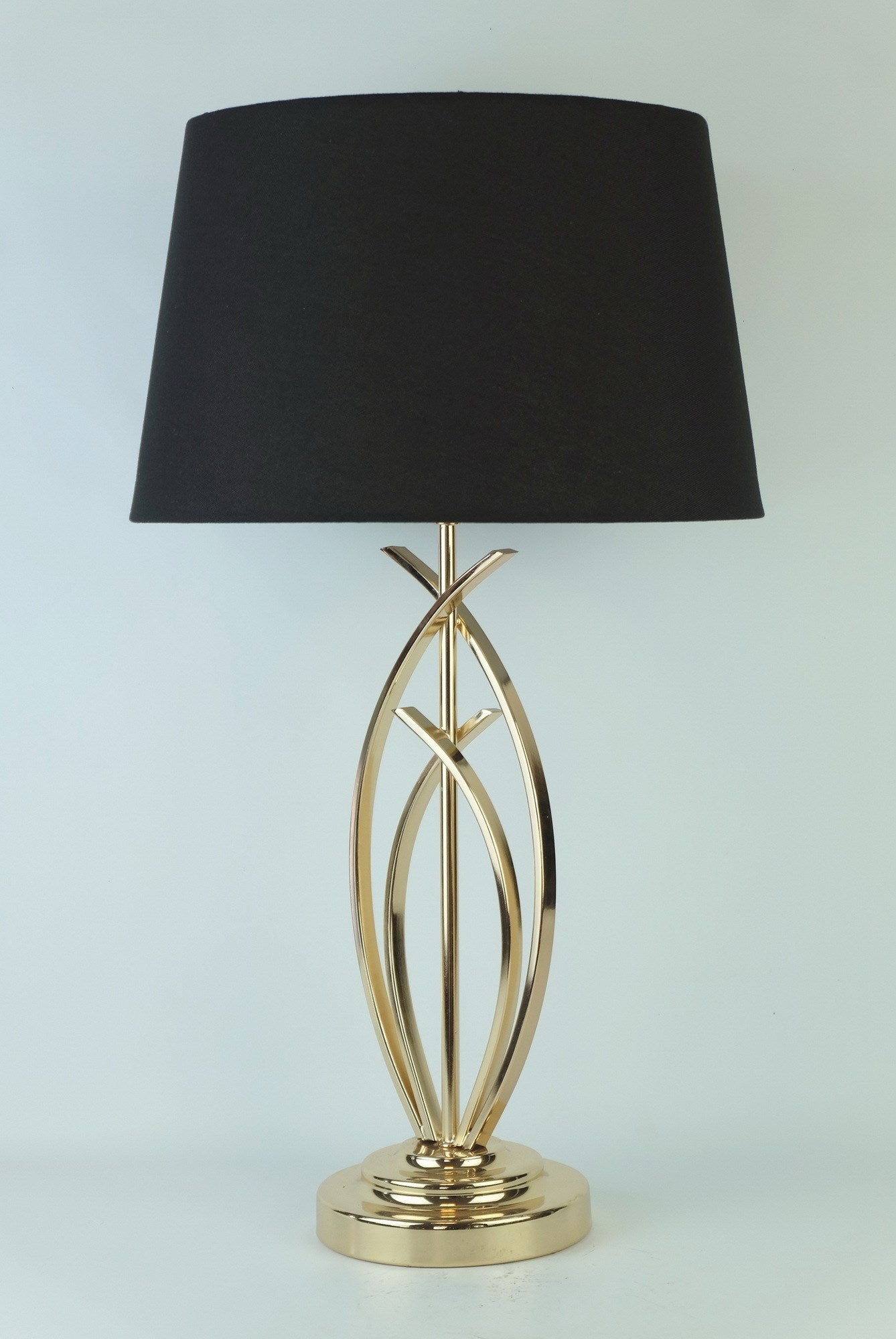 Randy Rose Gold and Black Lamp