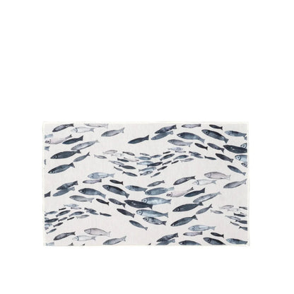Fishes Washable Accent Mat- Assorted Sizes - Joshua & Company