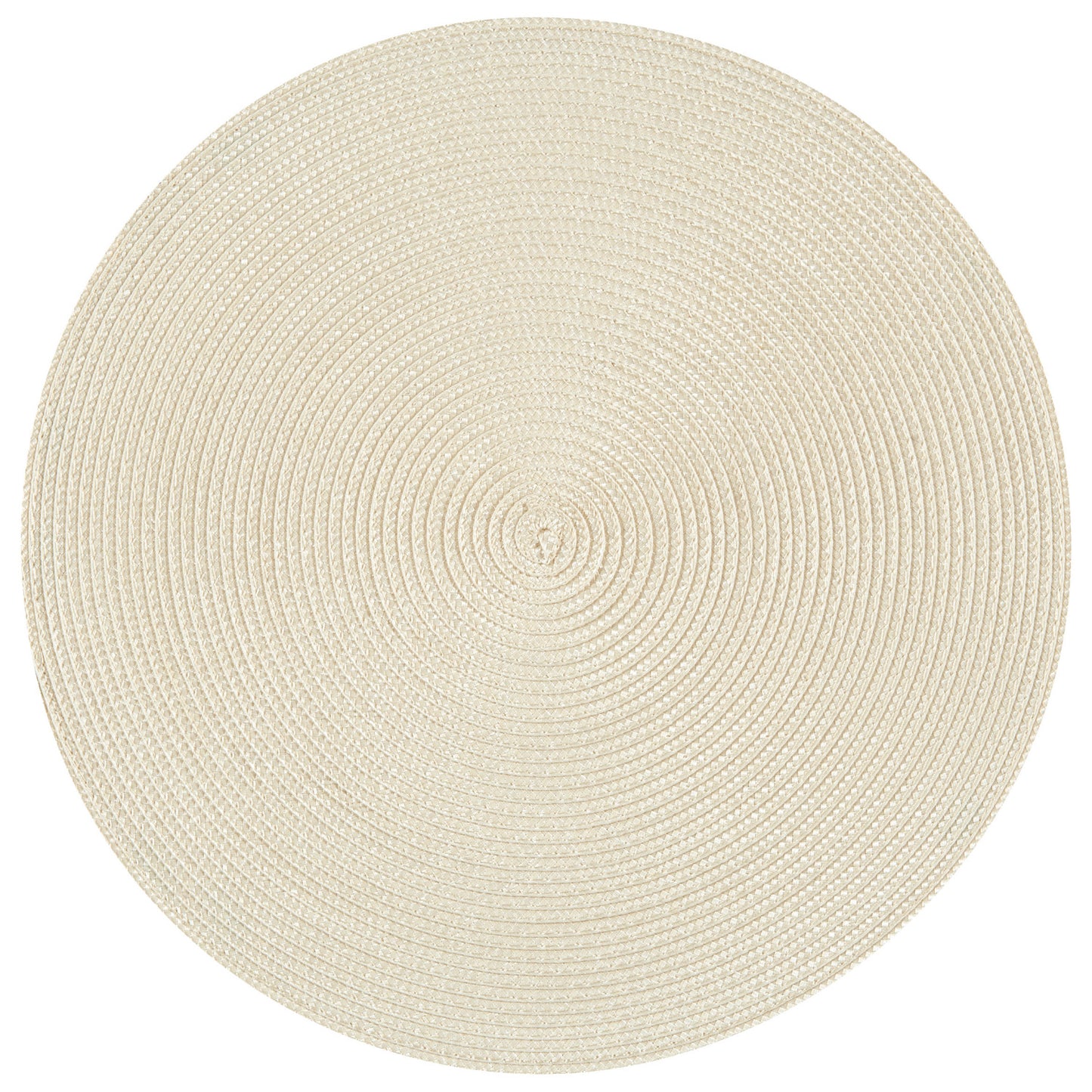 Disko Round Placemat - Ivory