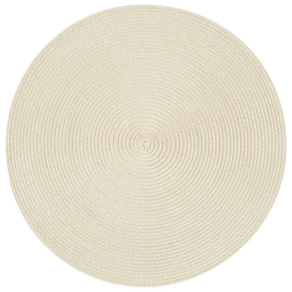 Disko Round Placemat - Ivory