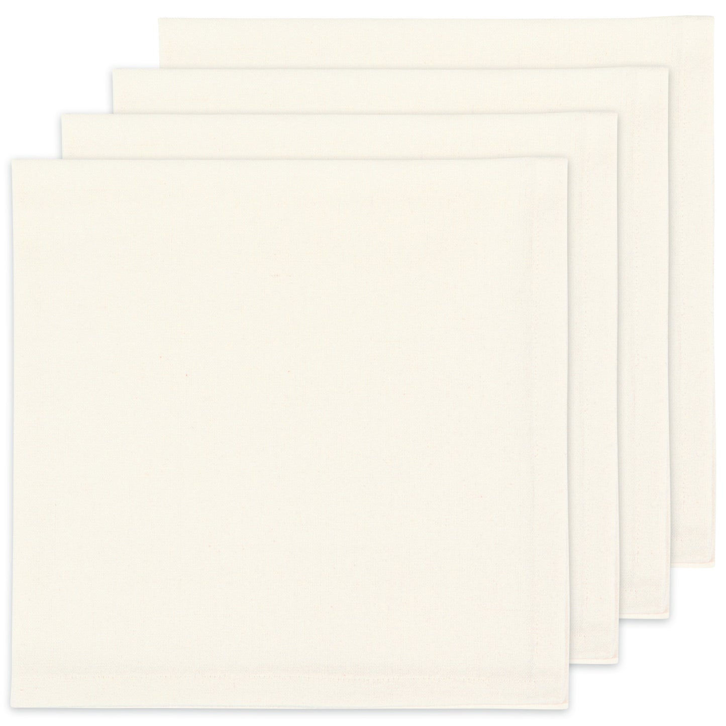 Ivory Napkins s/4