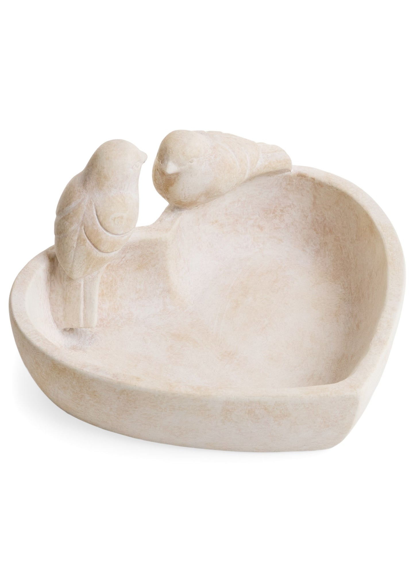 Cement Bird Bowl