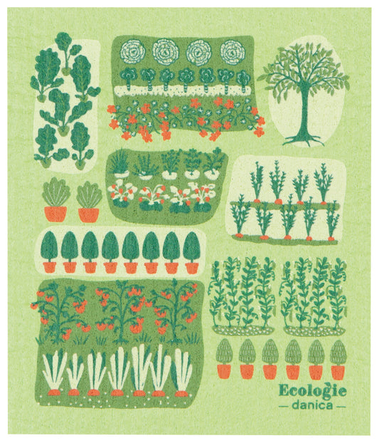 Garden Plot- Swedish Dishcloth