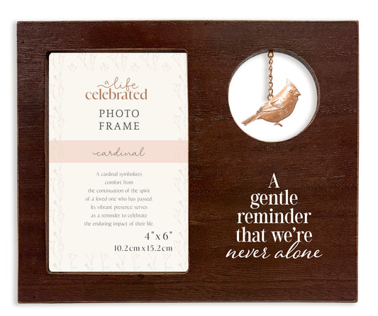 Cardinal Frame with Charm