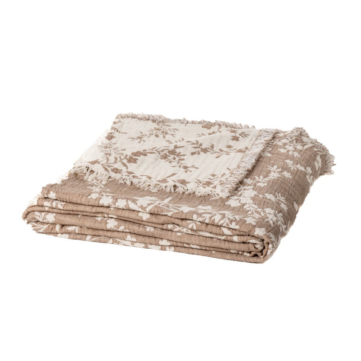 Coffee Knit Throw - Vegan