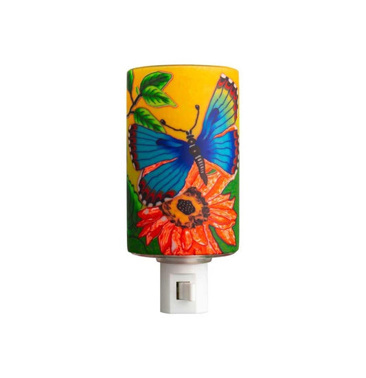Glass Night Light - Butterfly Beauty