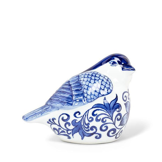 Blue and White Bird