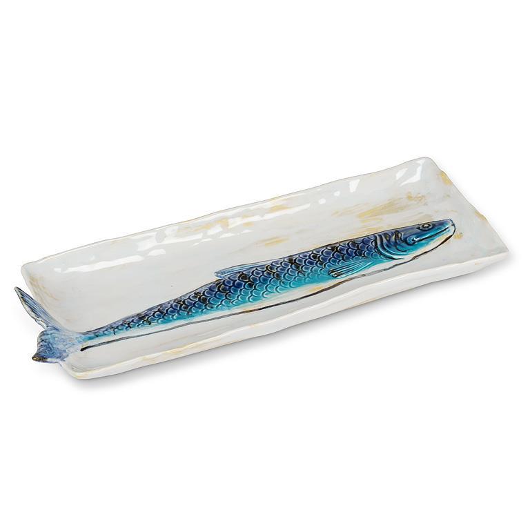 Long Slim Fish Rectangular Plate - Joshua & Company