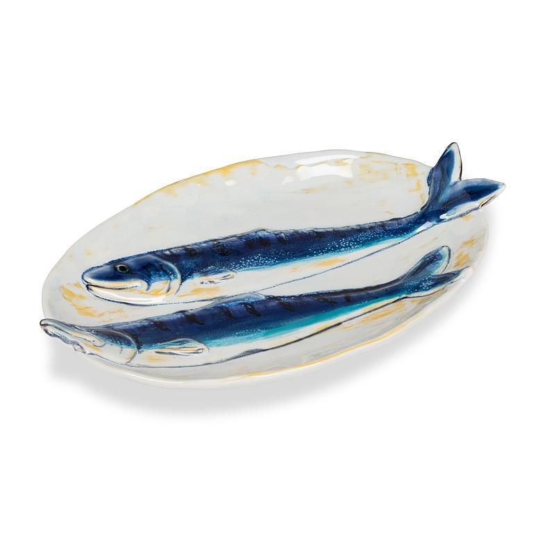 Oval Double Fish Plate - Joshua & Company