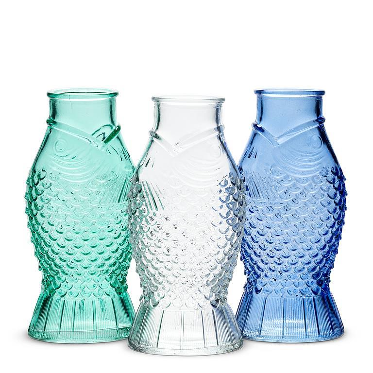 Spouting Fish Vase - Small - Assorted Colours - Joshua & Company
