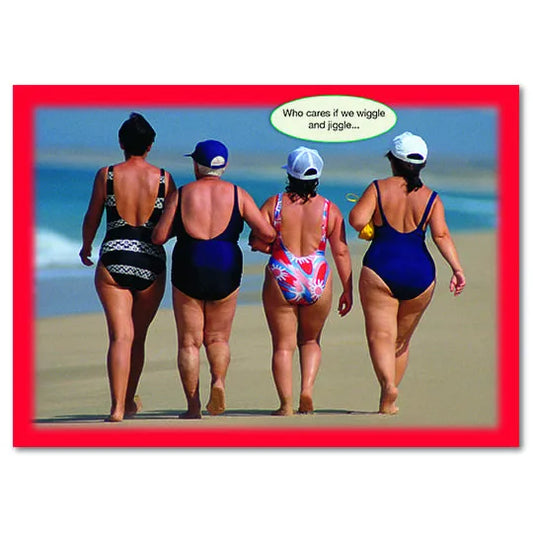 Birthday Card- Ladies at Beach