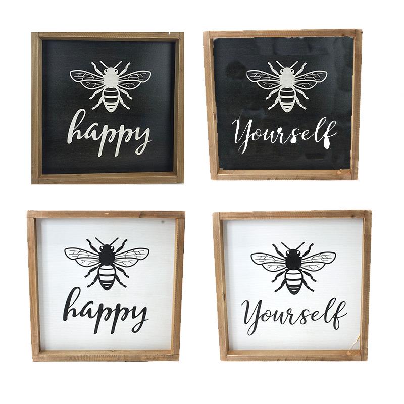 Bee Sign Assorted